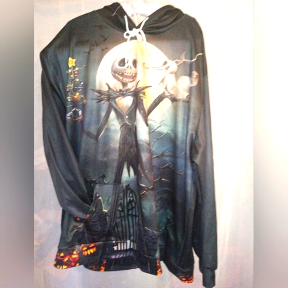Nightmare before Christmas hoodie Plus